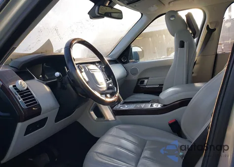 2016 Land Rover Range Rover 3.0L V6 Supercharged Hse z USA, uszkodzony, nr VIN SALGS2VF8GA255140